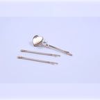 Heart & Pearl Bobby Pin Trio Set | Vybe Global Store - Image 4