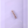 Beaded Border Stacked Heart Hair Clip | Vybe Global Store - Image 2