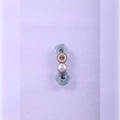 Filigree Shield & Faux Pearl Drop Hair Clip | Vybe Global Store - Image 3