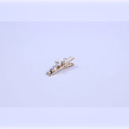 Crystal & Pearl Alligator Hair Clip | Vybe Global Store - Image 8