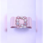 Grosgrain Bow & Rhinestone Buckle Hair Clip | Vybe Global Store - Image 6