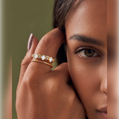 Clover Duo Ring