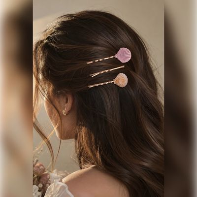 Rosalie Shell Bobby Pin Set