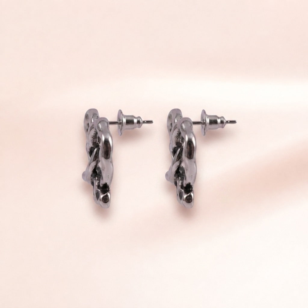 Twisted Pretzel Studs