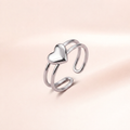 Sweetheart Double Band Ring