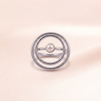 Orbit Pearl Ring
