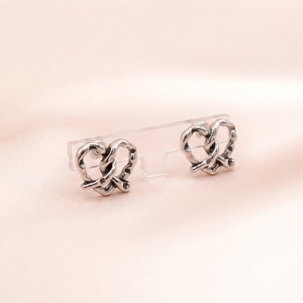 Twisted Pretzel Studs