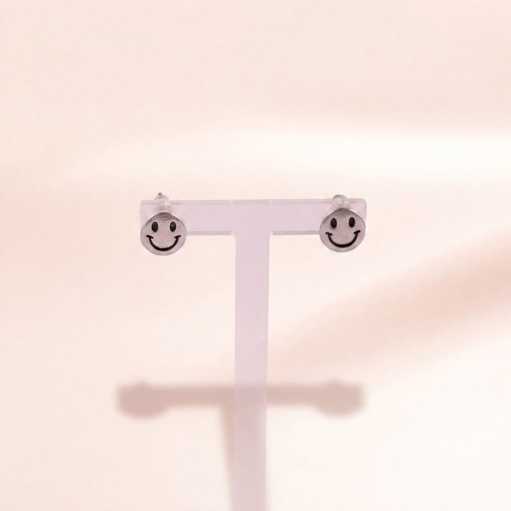 Happy Face Studs