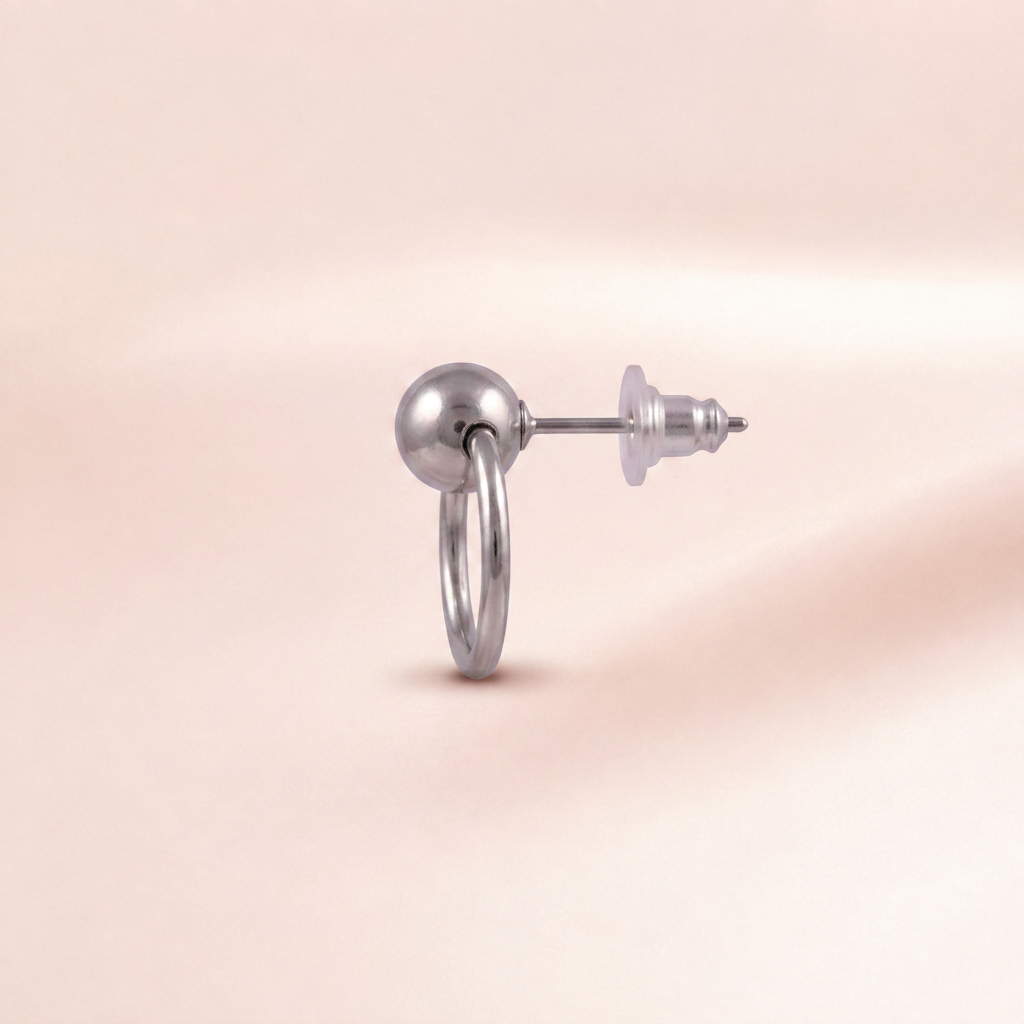 Orbit Ball Hoop Stud