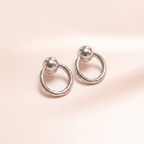 Orbit Ball Hoop Stud
