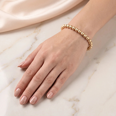 Textured Bead Bracelet