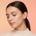 Sapphire Luxe  Hoops