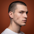 Ring Link Chain Ear Cuff
