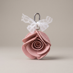 Rose Faux Leather Bag Charm | Vybe Global Store - Image 7
