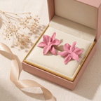 Gift box: Flower Statement Stud Earring