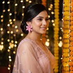 Styled look: Flower Statement Stud Earring