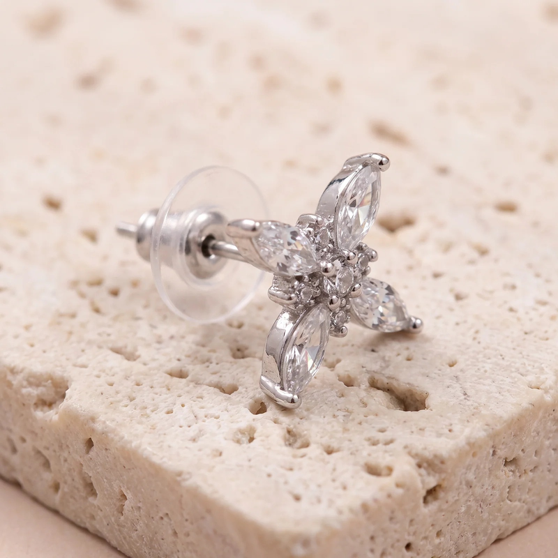 Close-up detail of Crystal Starburst Studs