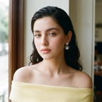 Styled look: Double Heart Crystal Drop Earrings