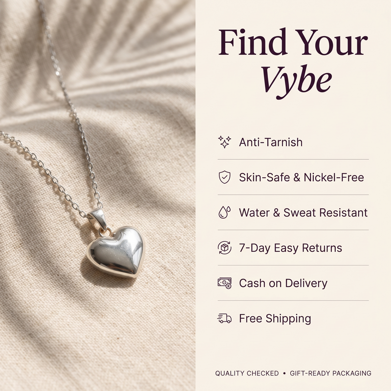 Features and promises: Winter Heart Pendant