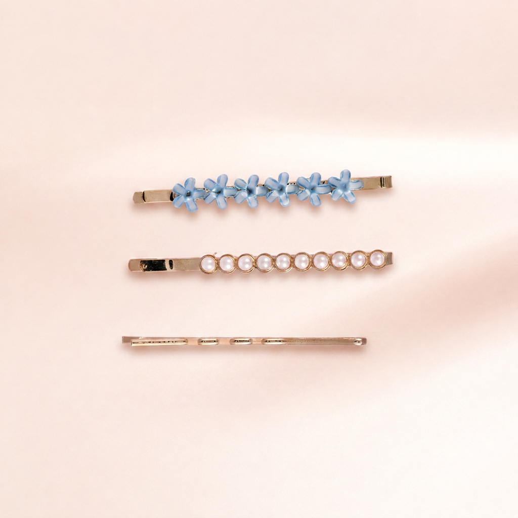 Forget-Me-Not Hairpin Set | Vybe Global Store - Image 2