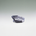 Vesper Crossover Pavé Ring