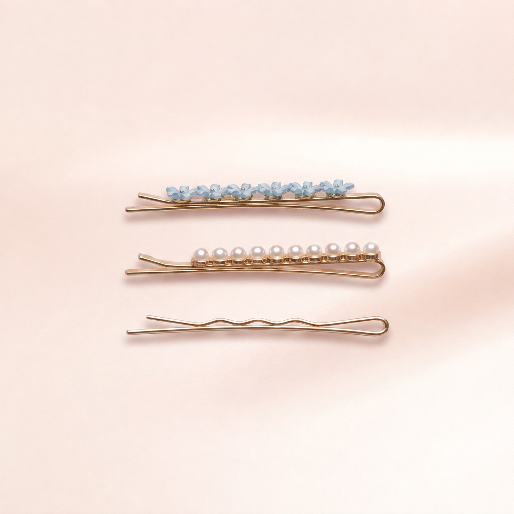 Forget-Me-Not Hairpin Set | Vybe Global Store - Image 3