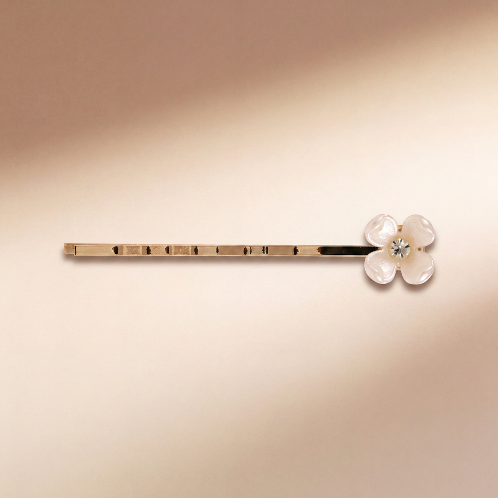 Ivory Blossom Hairpin | Vybe Global Store - Image 4