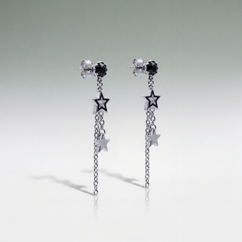 Midnight Star Duo Earrings