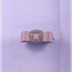 Grosgrain Bow Banana Clip with Rhinestone Buckle | Vybe Global Store - Image 10