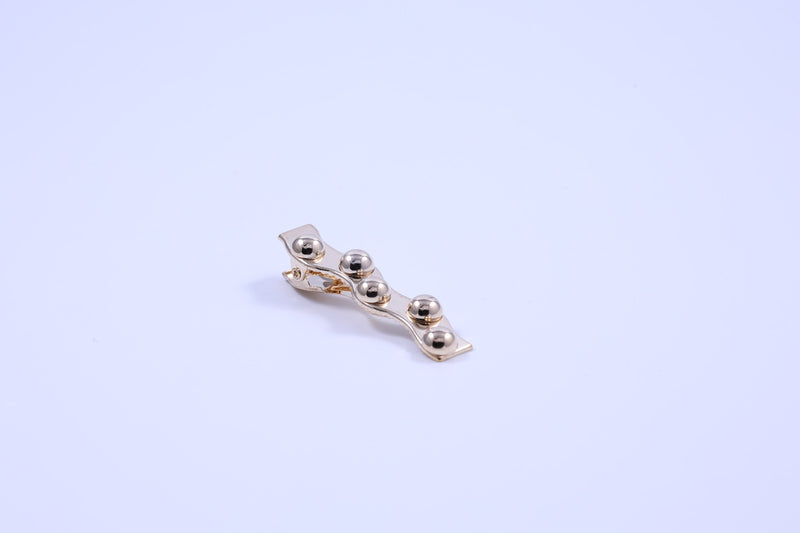 Studded Wave Hair Clip