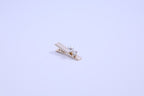 Crystal & Pearl Alligator Hair Clip