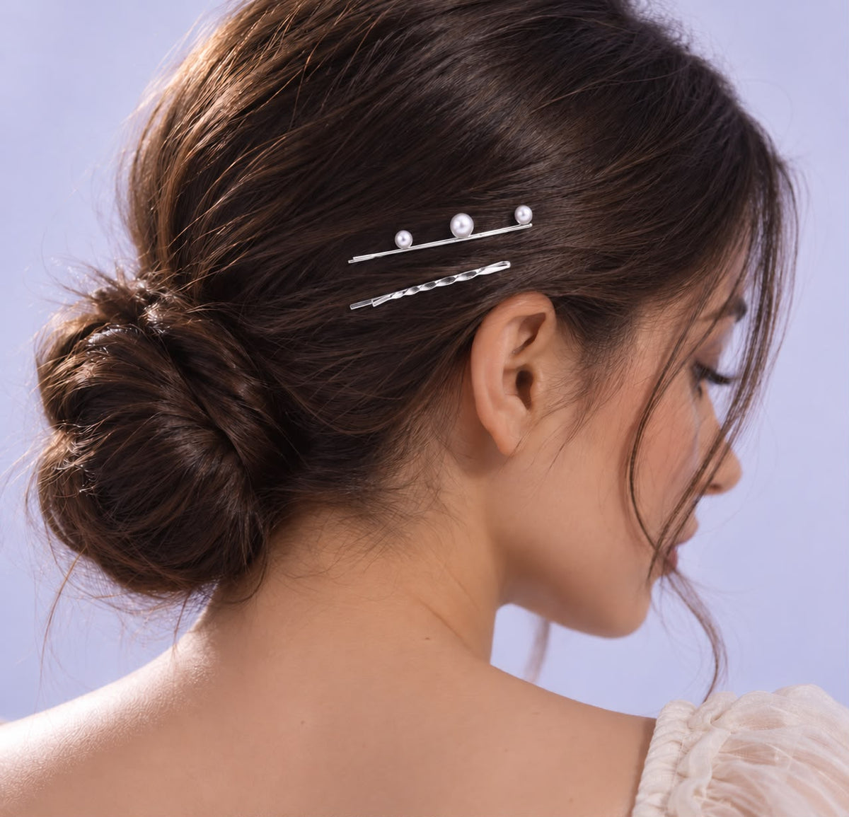 Pearl & Wave Bobby Pin Set
