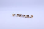 Pearl & Mixed-Metal Minimalist Hair Clip