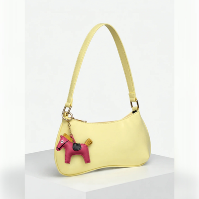 Leather Pony Bag Charm