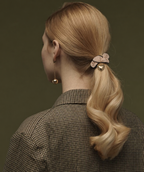 Puffy Heart Charm Scrunchie