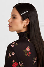 Pearl & Mixed-Metal Minimalist Hair Clip