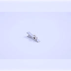 Crystal & Pearl Alligator Hair Clip | Vybe Global Store - Image 4