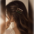 Willow Pearl & Jade Hairpin Set | Vybe Global Store