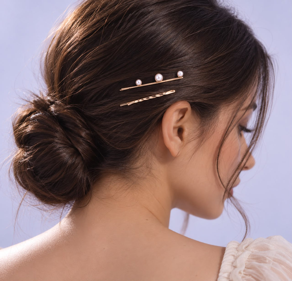 Pearl & Wave Bobby Pin Set
