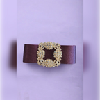 Grosgrain Bow Banana Clip with Rhinestone Buckle | Vybe Global Store - Image 14