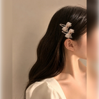 Organza Bow Snap Clip Pair | Vybe Global Store - Image 5