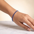 Sapphire Crystal Stretch Bracelet | Vybe Global Store