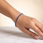 Sapphire Crystal Stretch Bracelet | Vybe Global Store